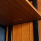 Vintage 20thc italian modular teak wall cabinet c.1960