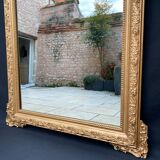 Miroir doré Louis XV 98x156cm