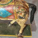 Old horse with wheels