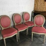 Suite of 4 medallion chairs