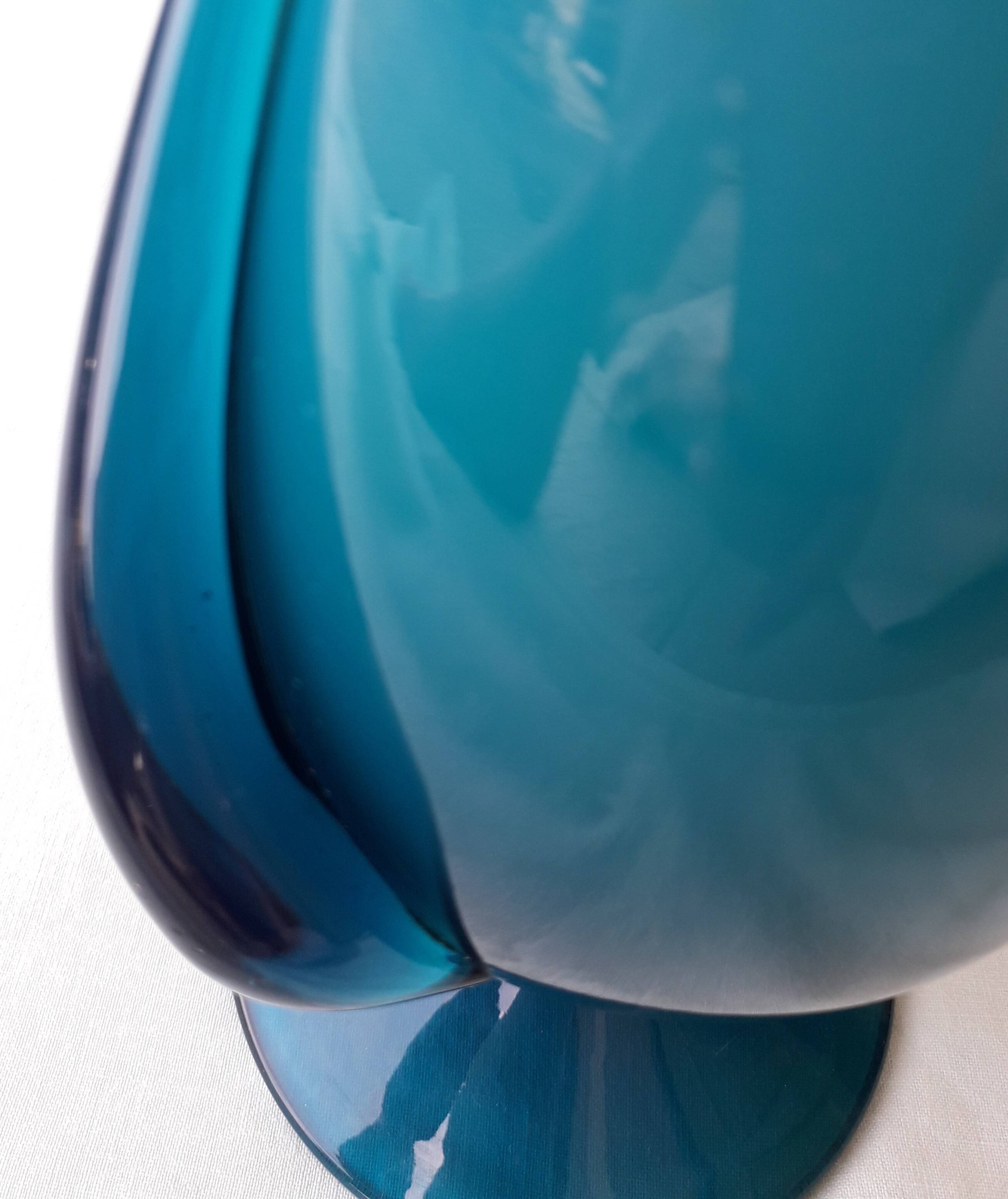 Murano glass vase Fratelli Toso