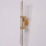 Large Cut Glass Venini Wall lamp 1970s Italy