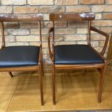 Table & chaises by Ole Wanscher, Poul Jeppesen, Danemark