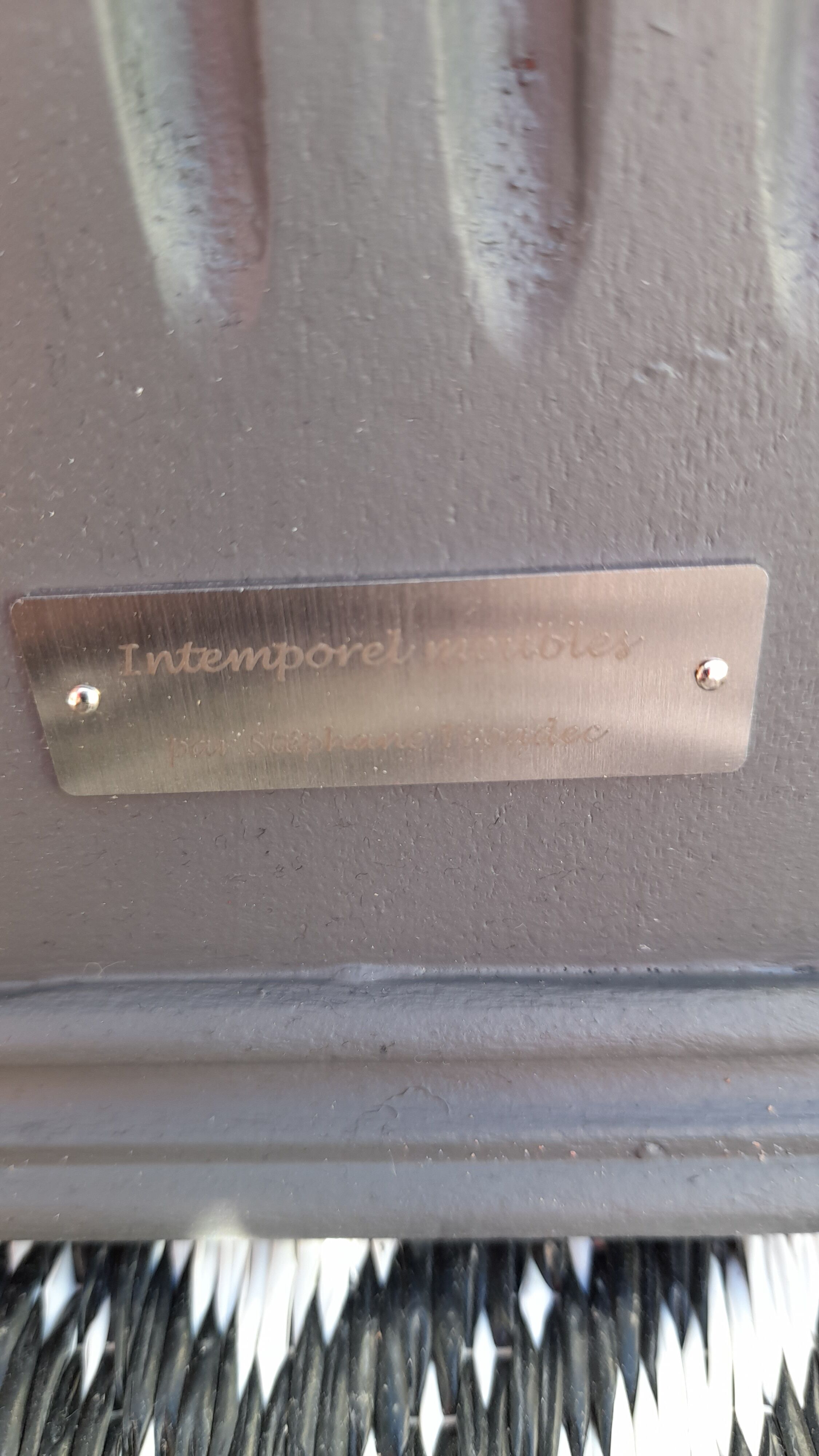 Beveled trumeau mirror