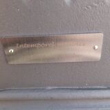 Beveled trumeau mirror