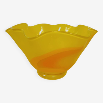 Blown glass bowl