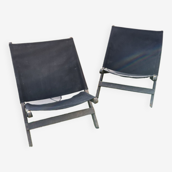 Pair of armchairs relax fin 80