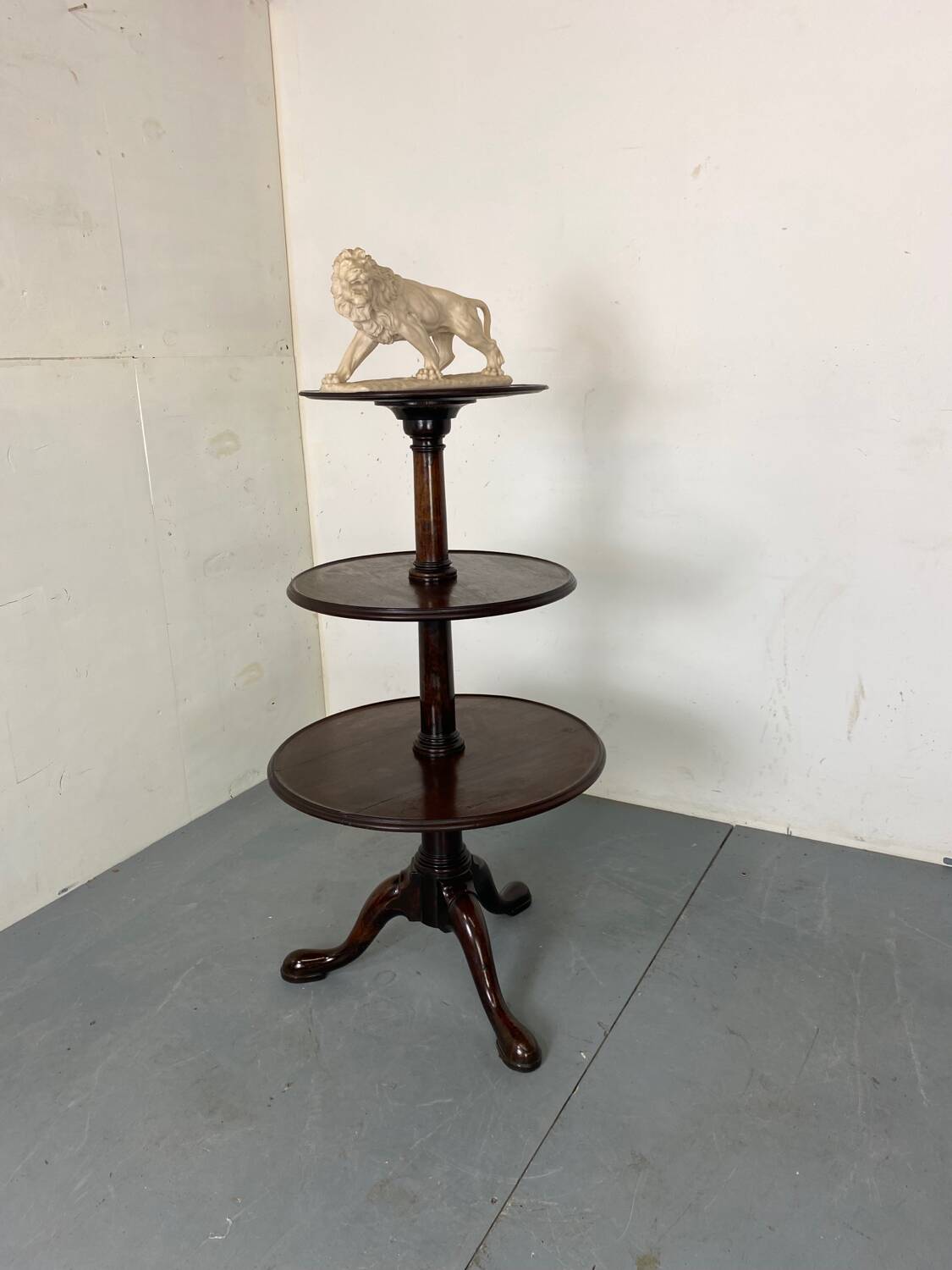 Antique Three-Tier Plant Stand