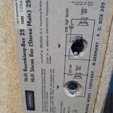 Grundig stereo vintage hi fi speakers