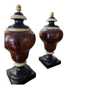 Lampes medicis en bois