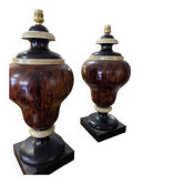 wooden medical lamps