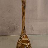 Soliflore vase in tinted glass with marbled decoration Murano Venice