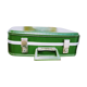 Green air hostess suitcase