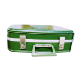 Green air hostess suitcase