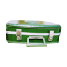 Green air hostess suitcase