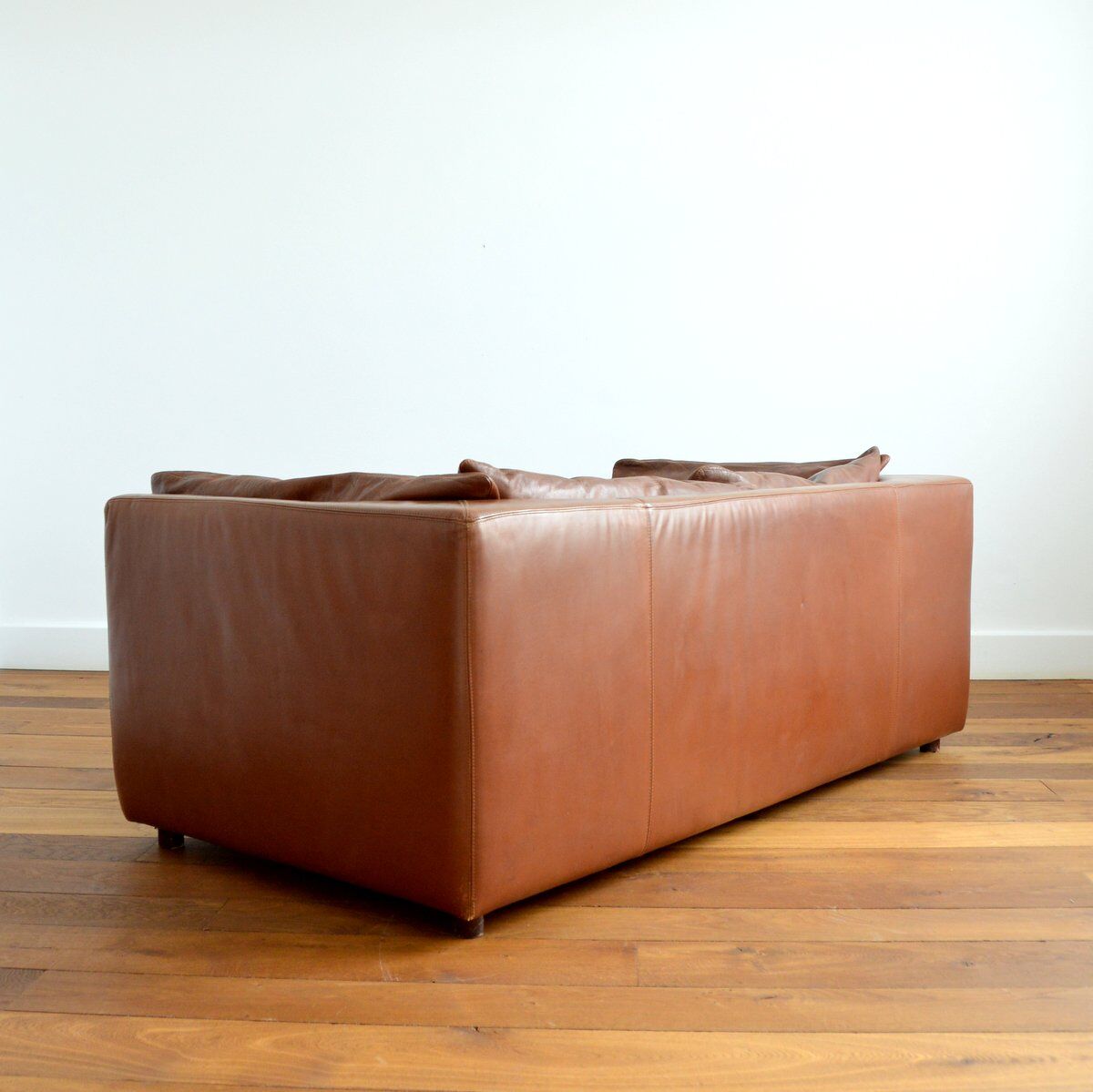Sofa sofa leather leolux netherlands 1970s