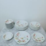 Service 36 pieces in Spanish porcelain Pontesa