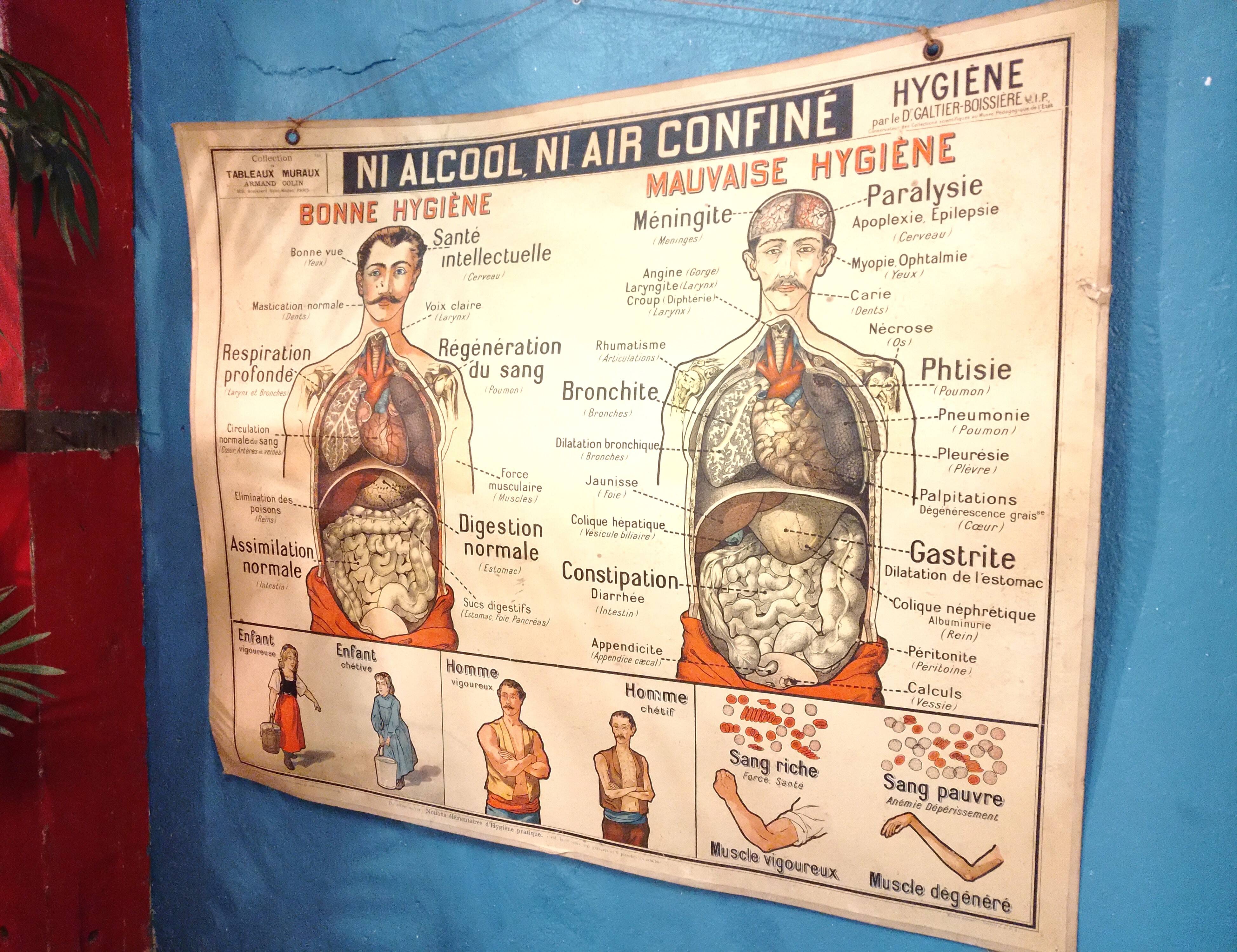 Affiche Hygiène 1900s Selency