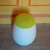 Vintage pouf "egg" Allibert