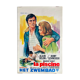 Original cinema poster "La Piscine" Alain Delon, Romy Schneider 37x55cm 1969
