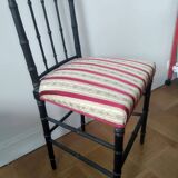 Two Napoleon III chairs (19th century)