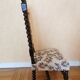 Chaise de nourrice style Louis XIII