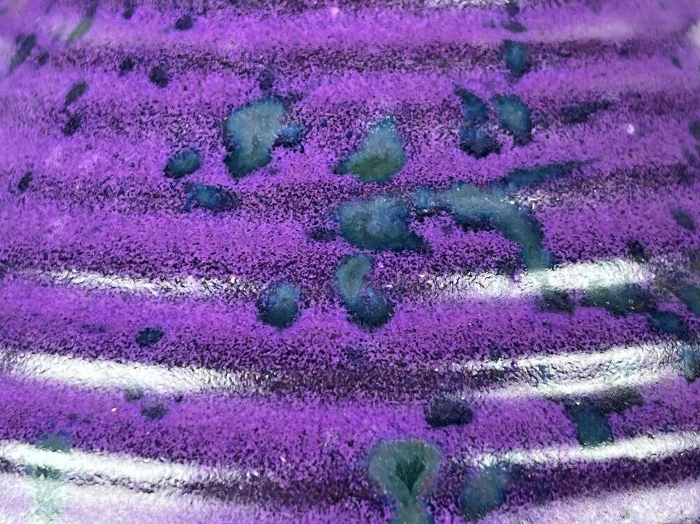 Cruche vintage allemande violette de Marei Majolikafabrik Jean Fuss & Sohn, Rheinbach, années 1970