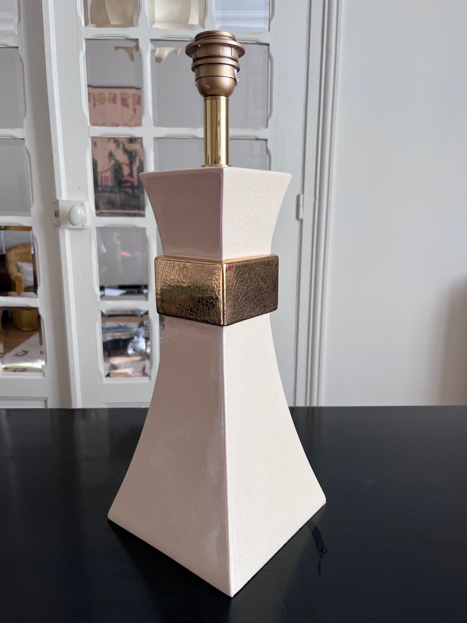 Lampe en céramique le dauphin