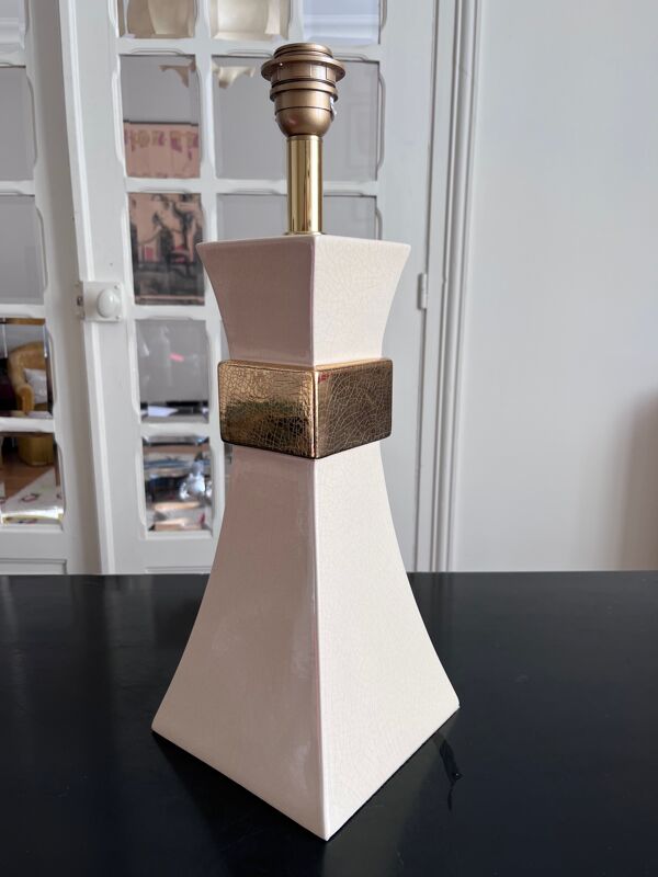 Lampe en céramique le dauphin