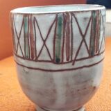 Vallauris ceramic vase signed Jean Rivier