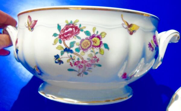 Soupière en porcelaine estampillée bernardaud - limoges