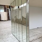 80s lacquered desk and mirror