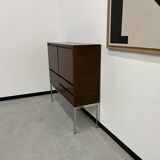 African rosewood drink cabinet, circa 1950