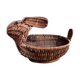 Panier Français vintage, en forme de lapin