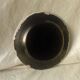 Earthenware plate from forges leseaux cul noir sponge decoration late 19th century