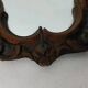 Ancien Miroir Mural Vintage Avec Rangement Imitation Bois