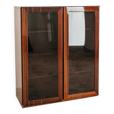 Vetrina In Palissandro Monumentale Zebrawood Lacquered Mid-Century Des