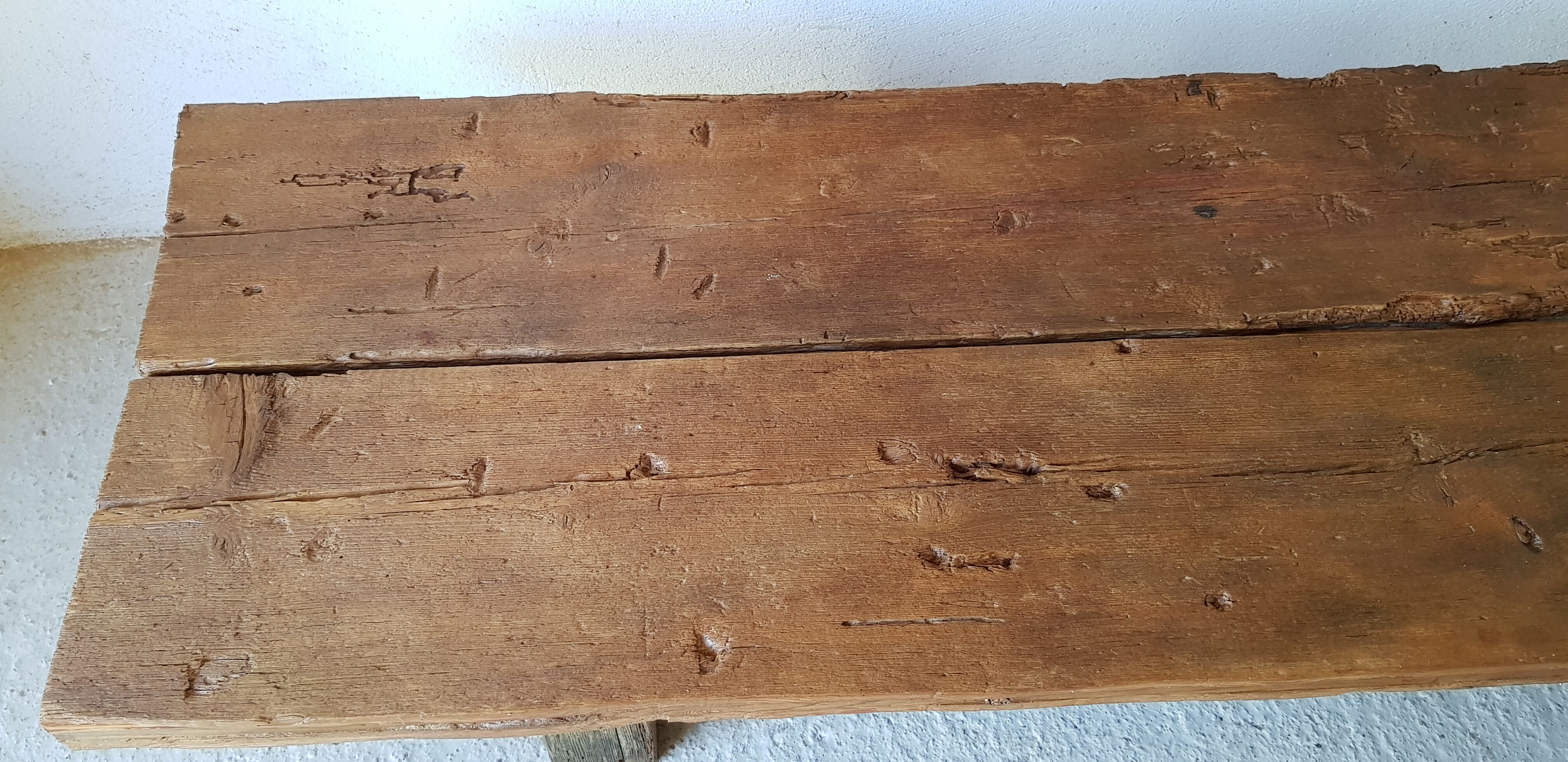 Primitive coffee table