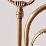 Art Nouveau bronze tulip lamp