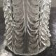 Antique vintage suspension in chiseled glass spirit TBE
