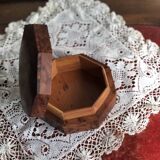 Octagonal box in Thuya
