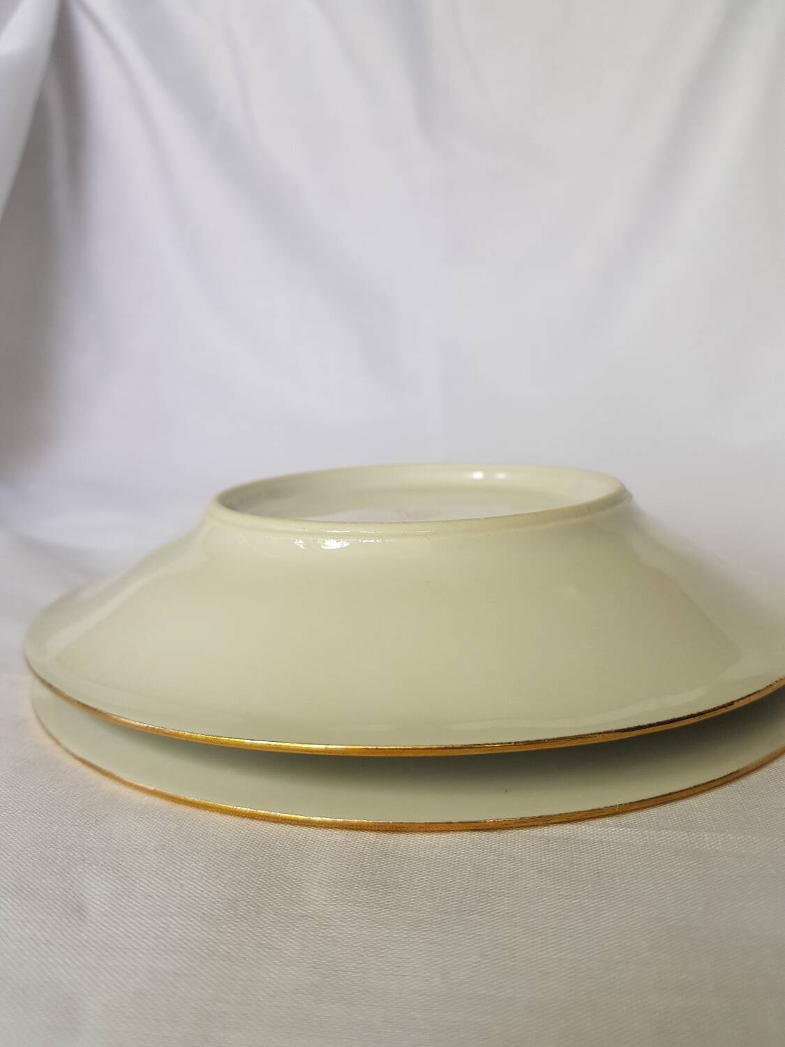 2 soucoupes Limoges LPN France