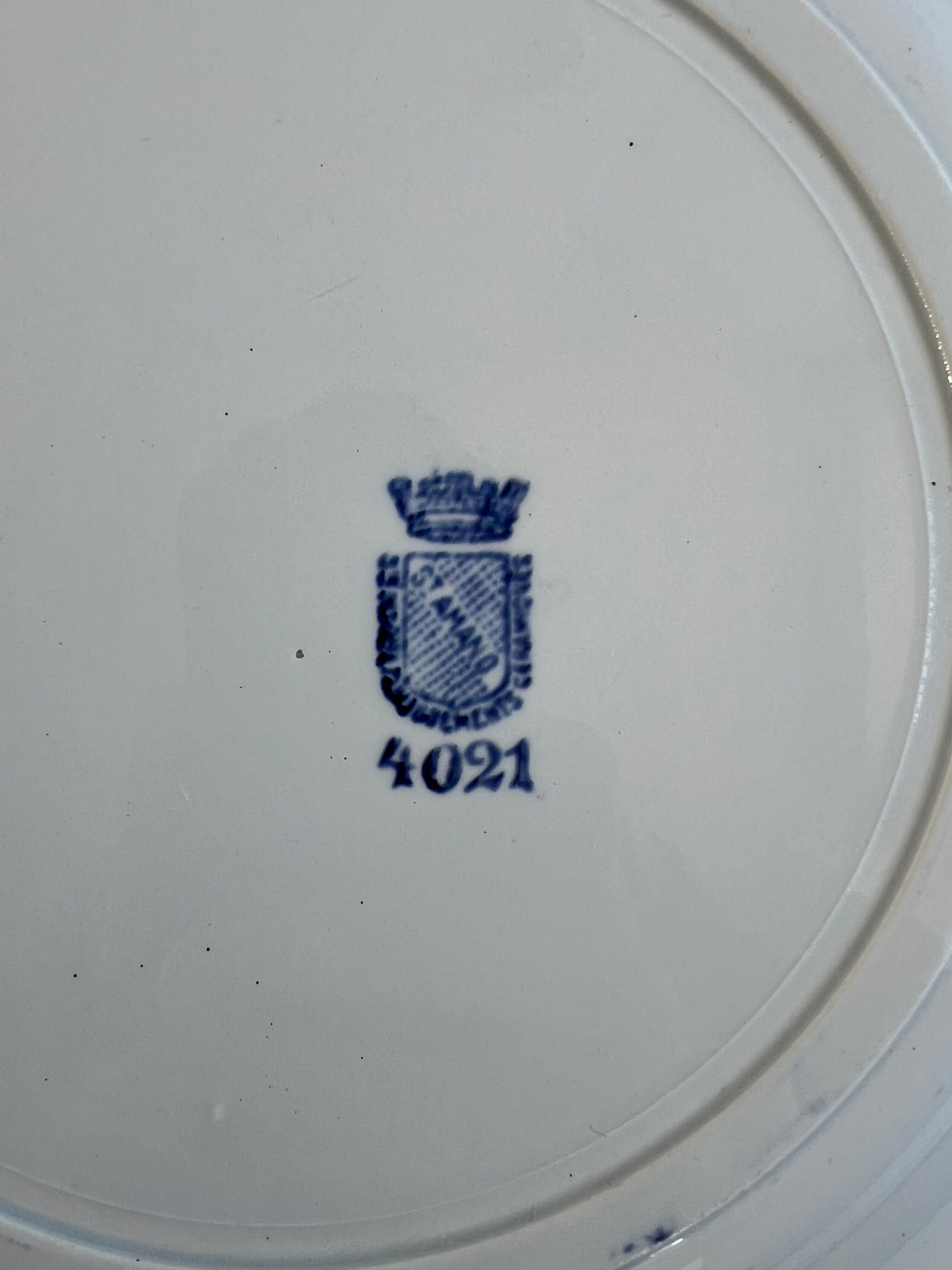 St Amand flat iron presentation plate