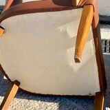 Pair of 50s bridge armchairs