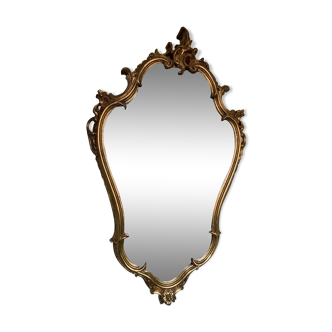 Miroir baroque doré