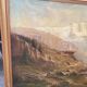 Oil on canvas "mountain landscape" signed L. Reignier 1888