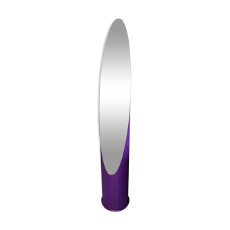Purple lipstick mirror