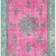 Tapis multicolore turc des années 1980 163 cm x 262 cm