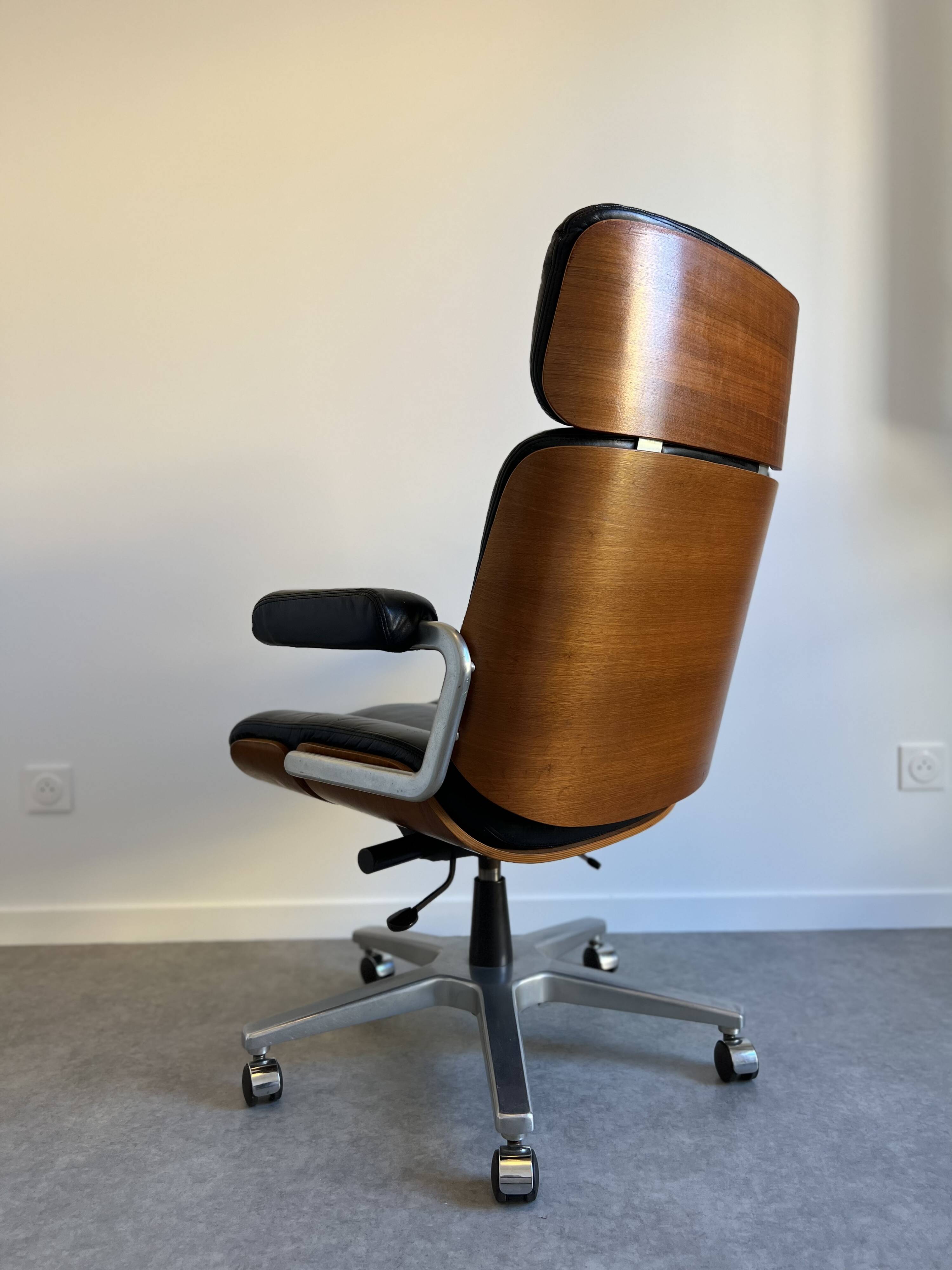 Stoll Giroflex Office Chair by Karl Dittert 1970s Vintage