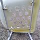 Set of 4 identical Space Age White Garden Chairs from the 70s